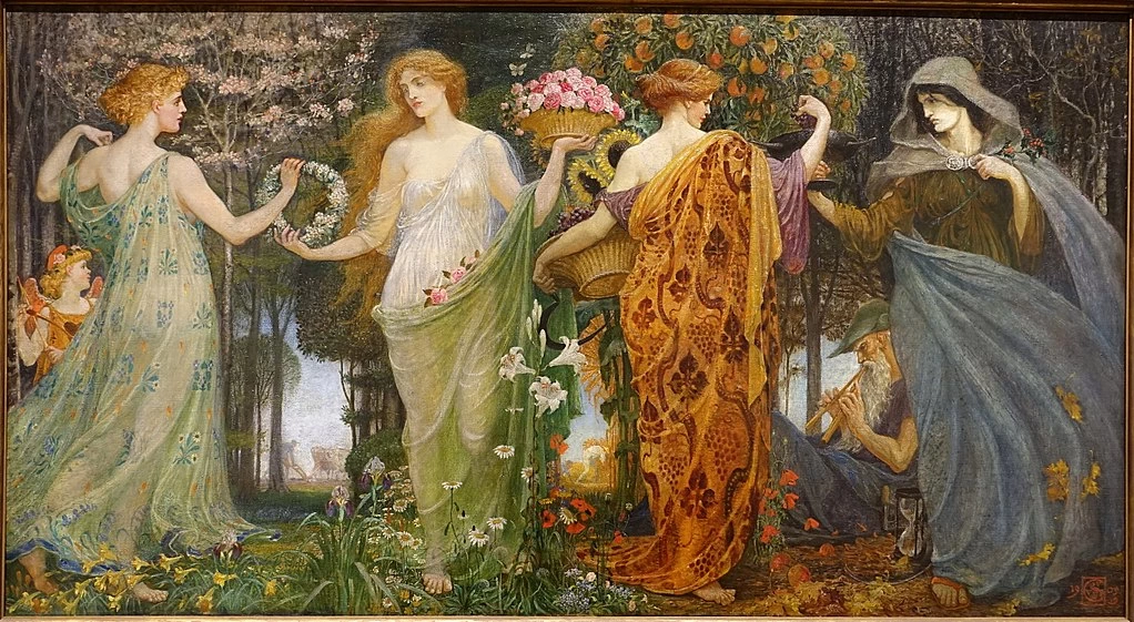 Le quattro stagioni - Hessisches Landesmuseum Darmstadt, Darmstadt